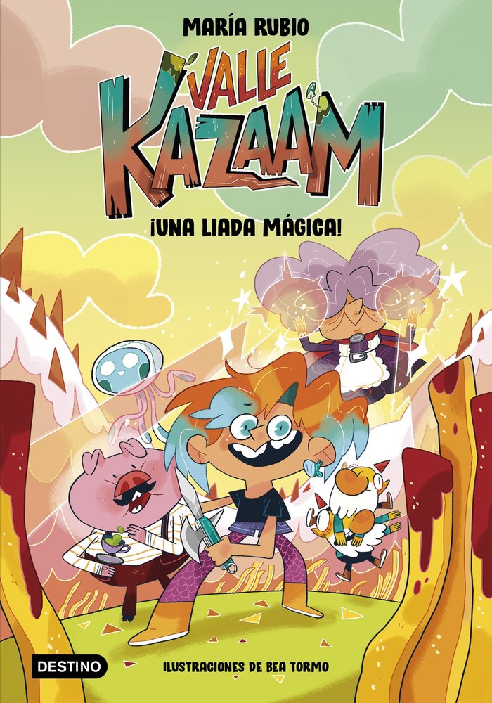 VALLE KAZAAM 1. ¡UNA LIADA MAGICA!, de MARIA RUBIO | portada del libro