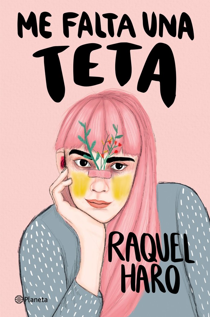 ME FALTA UNA TETA, de RAQUEL HARO | portada del libro