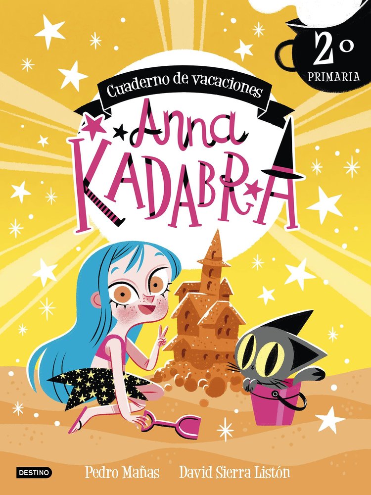 ANNA KADABRA. CUADERNO DE VACACIONES. 2º DE PRIMAR, de PEDRO MAÑAS | portada del libro