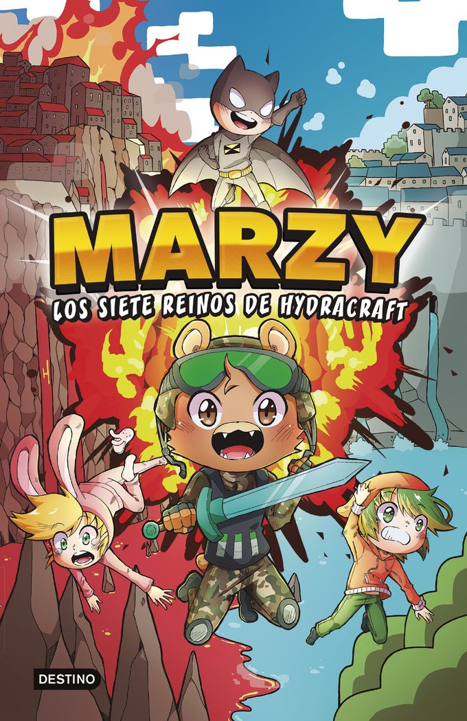 MARZY 1. MARZY Y LOS SIETE REINOS DE HYDRACRAFT, de MARZY | portada del libro
