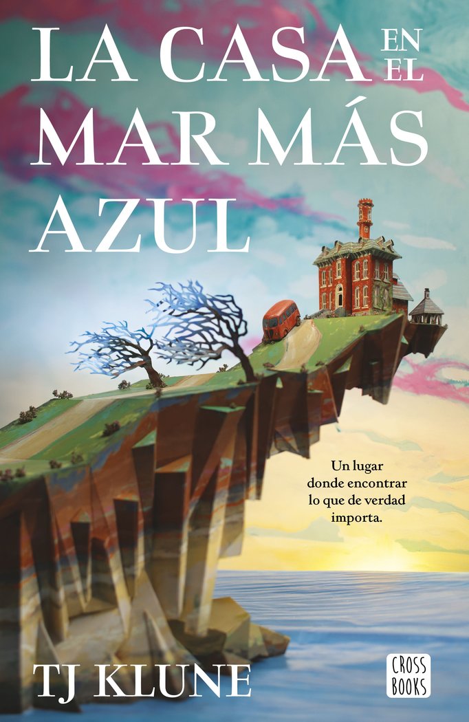LA CASA EN EL MAR MAS AZUL, de KLUNE | portada del libro