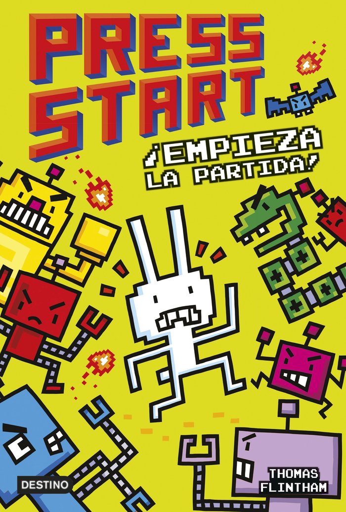 PRESS START 1. ¡EMPIEZA LA PARTIDA!, de THOMAS FLINTHAM | portada del libro