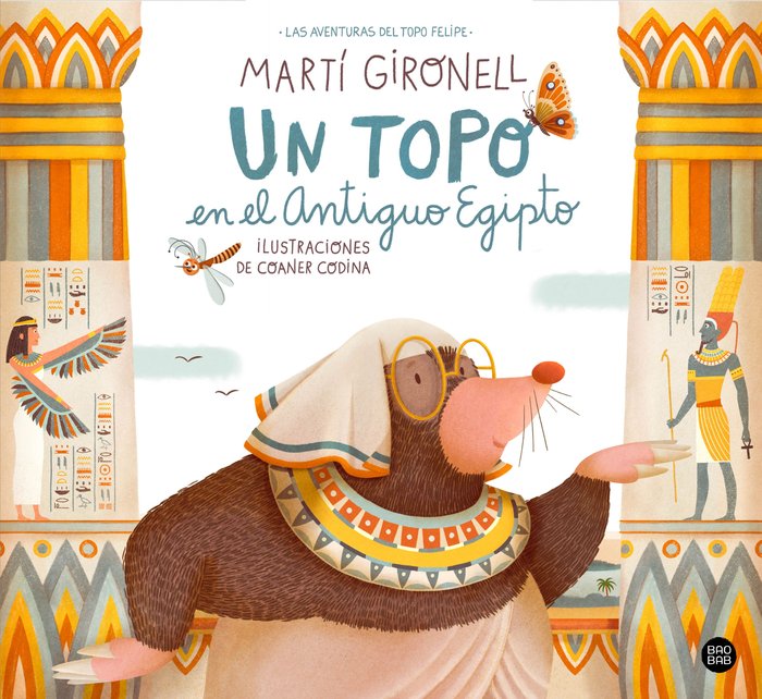 UN TOPO EN EL ANTIGUO EGIPTO, de MARTI GIRONELL | portada del libro