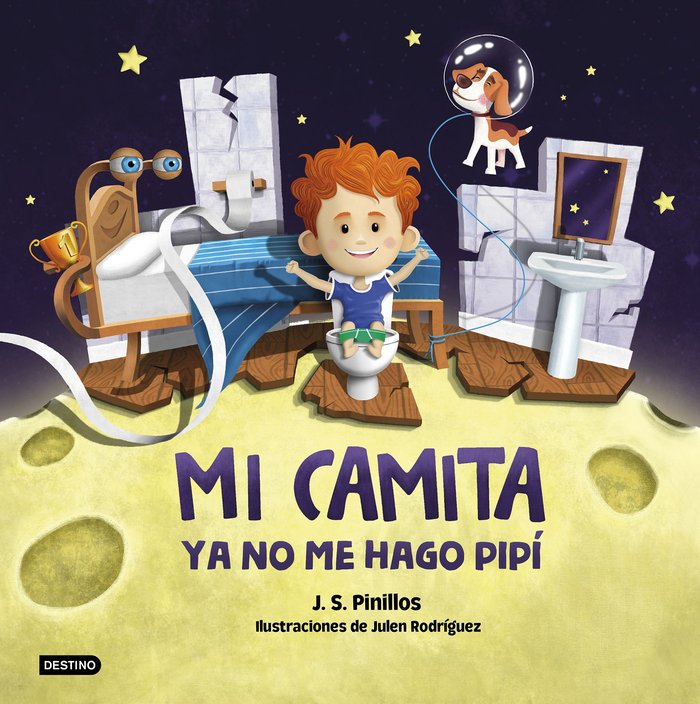 MI CAMITA 2. YA NO ME HAGO PIPI, de JAVIER SAENZ PINILLOS | portada del libro