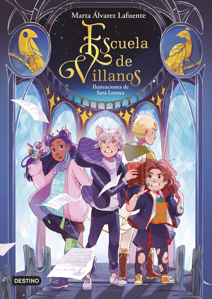 ESCUELA DE VILLANOS, de MARTA ALVAREZ | portada del libro