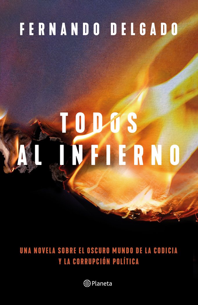 TODOS AL INFIERNO, de FERNANDO DELGADO | portada del libro