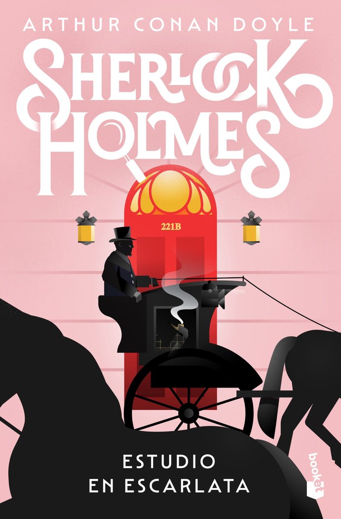 ESTUDIO EN ESCARLATA, de ARTHUR CONAN DOYLE | portada del libro