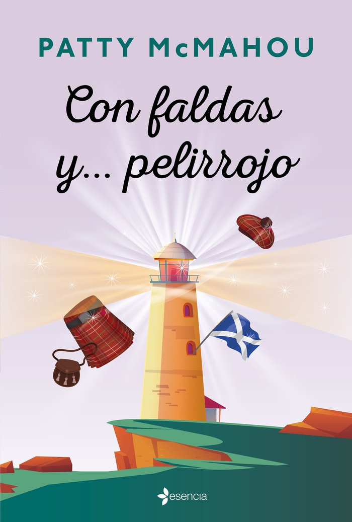 CON FALDAS Y... PELIRROJO, de PATTY MCMAHOU | portada del libro