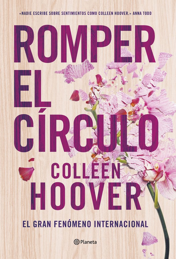ROMPER EL CIRCULO, de COLLEEN HOOVER | portada del libro
