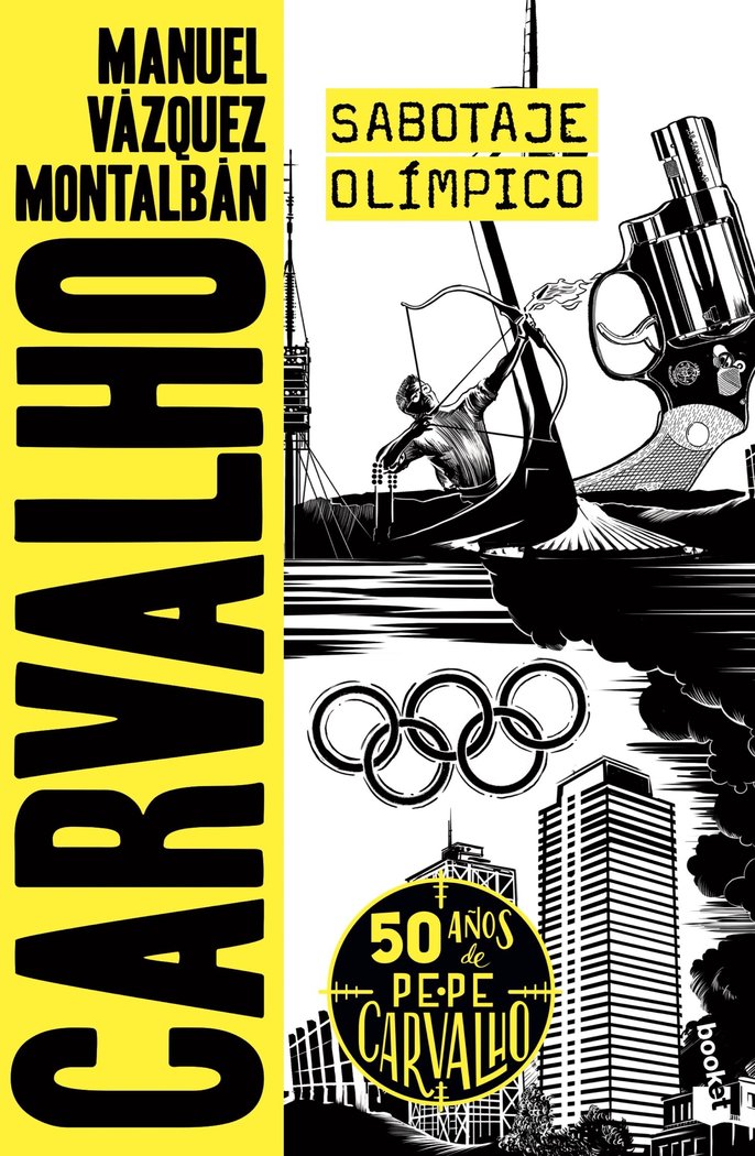 Sabotaje olímpico, de MANUEL VAZQUEZ MONTALBAN | portada del libro
