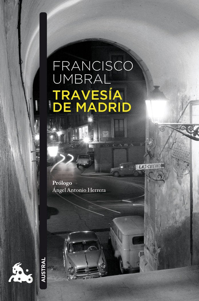 TRAVESIA DE MADRID, de FRANCISCO UMBRAL | portada del libro