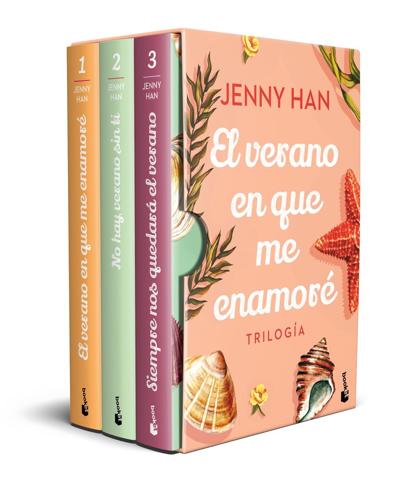 ESTUCHE TRILOGIA EL VERANO EN QUE ME ENAMORE, de JENNY HAN | portada del libro