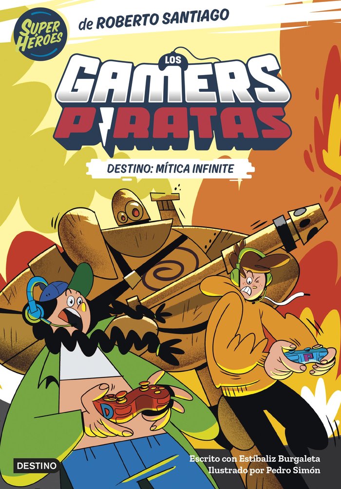 LOS GAMERS PIRATAS 1 (TITULO PROVISIONAL), de ROBERTO SANTIAGO | portada del libro