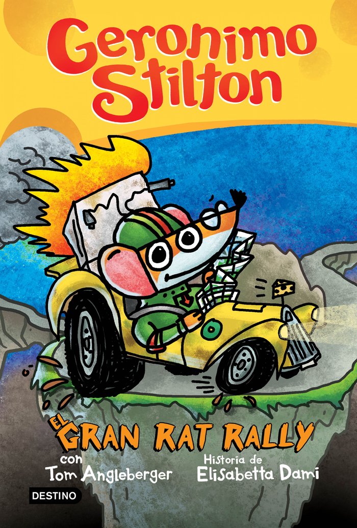 EL GRAN RAT RALLY, de GERONIMO STILTON | portada del libro