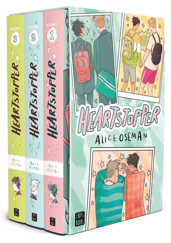 ESTUCHE HEARTSTOPPER, de ALICE OSEMAN | portada del libro