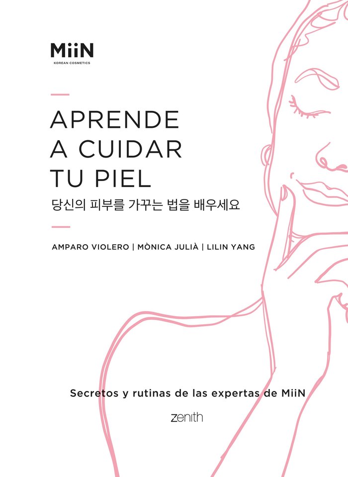 SECRETOS DE BELLEZA PARA CUIDAR TU PIEL, de MIIN COSMETICS | portada del libro
