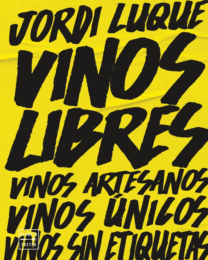 VINOS LIBRES, de JORDI LUQUE | portada del libro