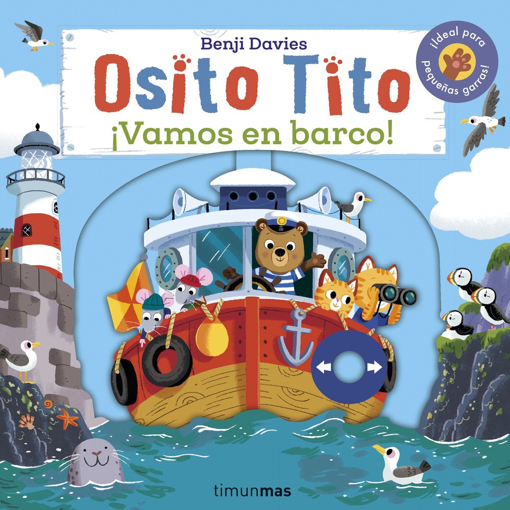 OSITO TITO. ¡VAMOS EN BARCO!, de BENJI DAVIES | portada del libro