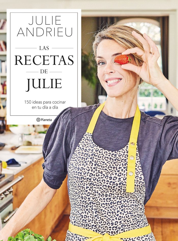 LAS RECETAS DE JULIE ANDREW, de JUIE ANDRIEU | portada del libro