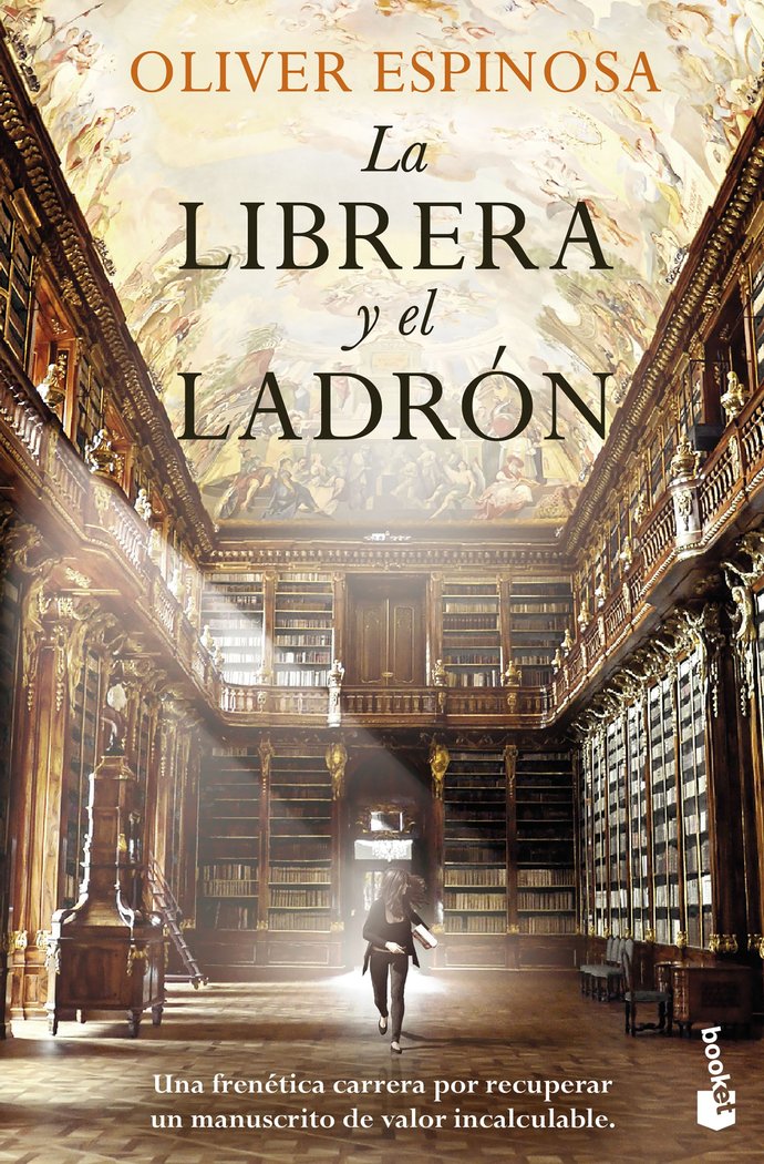 LA LIBRERA Y EL LADRON, de OLIVER ESPINOSA | portada del libro