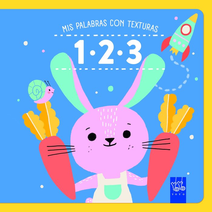 1, 2, 3. TEXTURAS, de YOYO | portada del libro