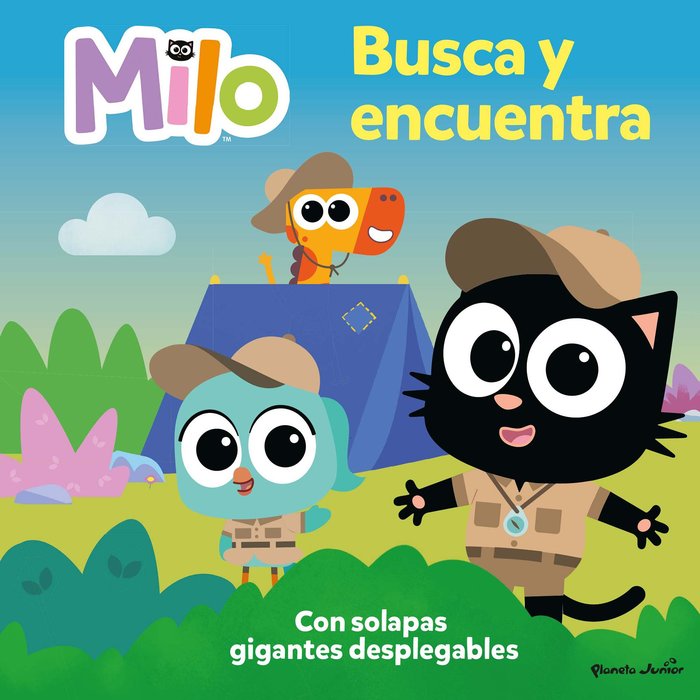 MILO. BUSCA Y ENCUENTRA. CON SOLAPAS GIGANTES DESP, de PLANETA JUNIOR, S.R.L. | portada del libro