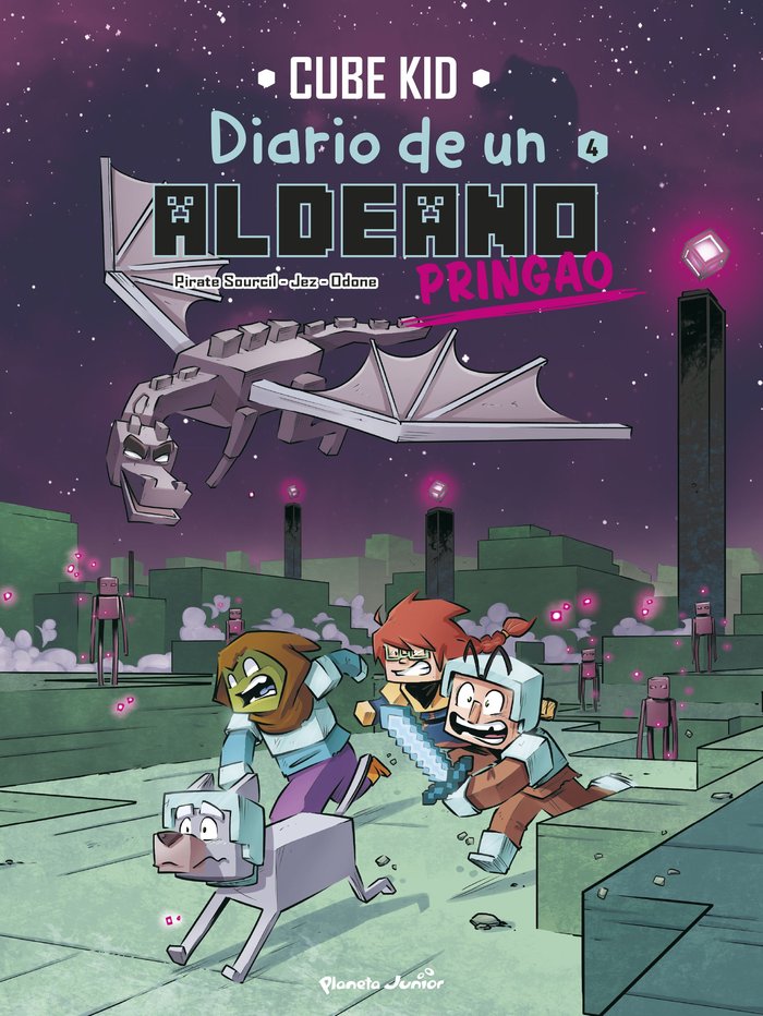 DIARIO DE UN ALDEANO PRINGAO. COMIC 4, de CUBE KID | portada del libro