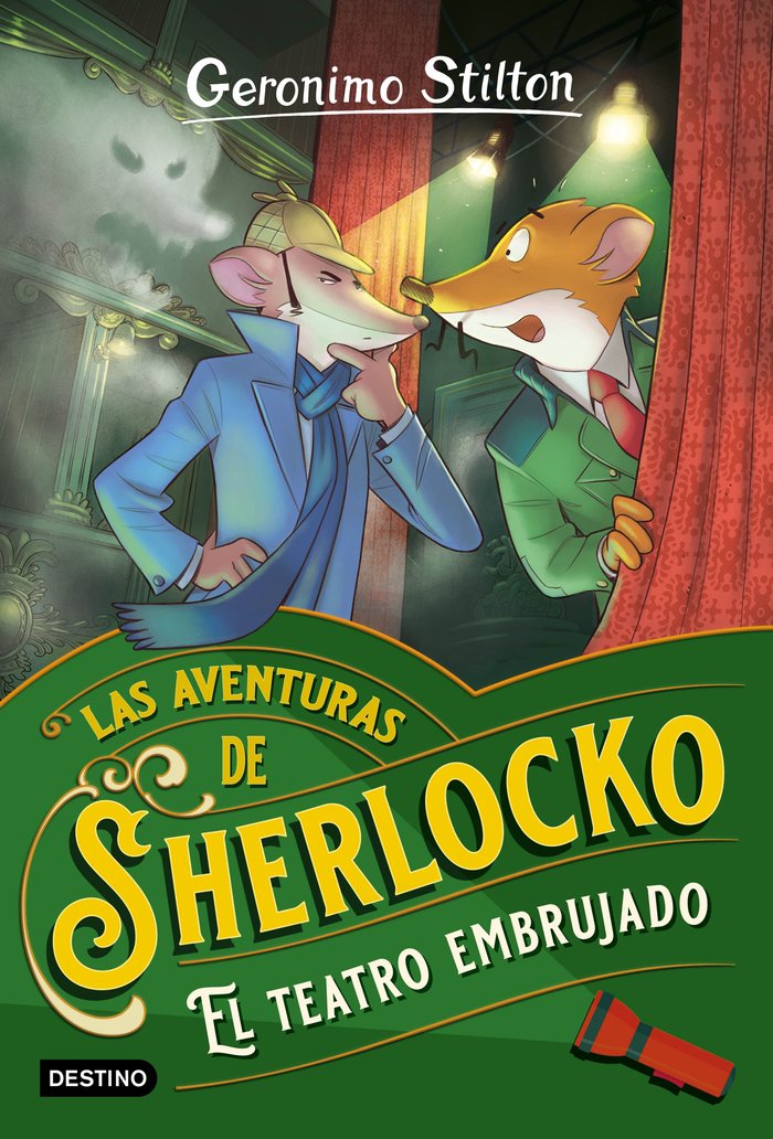 EL TEATRO EMBRUJADO, de STILTON, GERONIMO | portada del libro