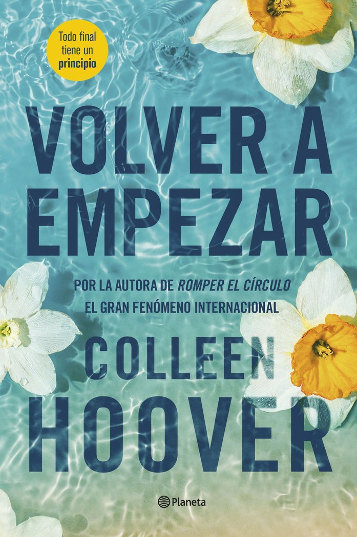 VOLVER A EMPEZAR (IT STARTS WITH US), de HOOVER, COLLEEN | portada del libro