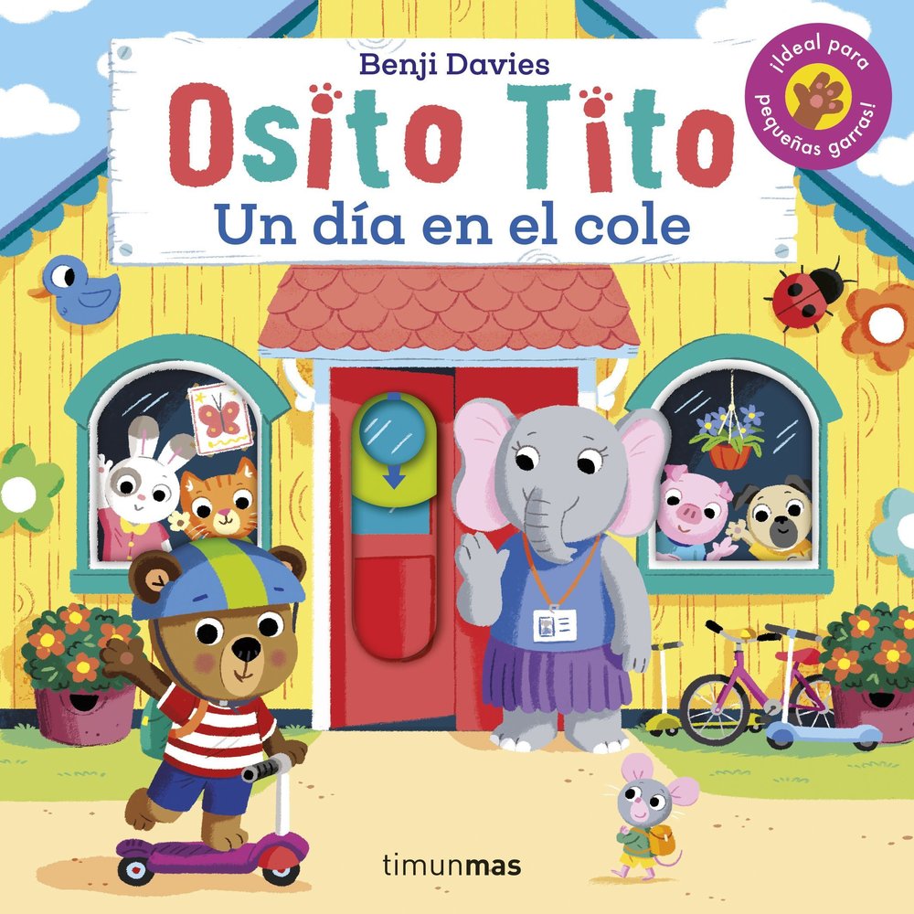 OSITO TITO. UN DIA EN EL COLE, de BENJI DAVIES | portada del libro