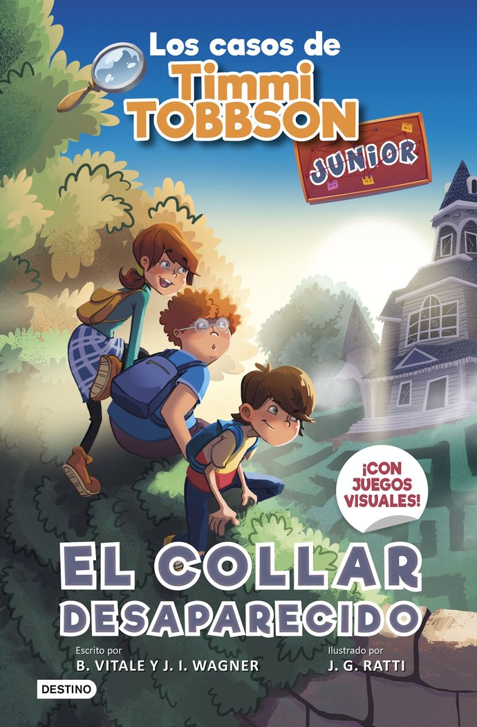 LOS CASOS DE TIMMI TOBBSON JUNIOR 2. EL COLLAR DES, de J.I. WAGNER | portada del libro