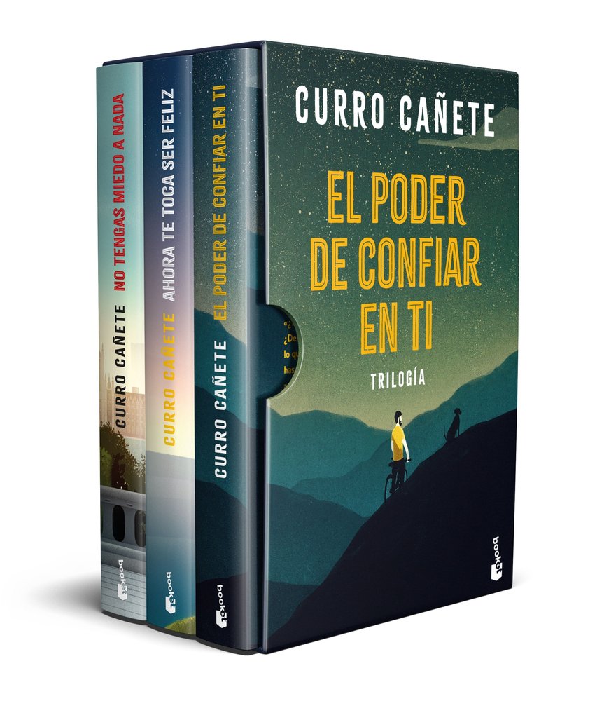 ESTUCHE EL PODER DE CONFIAR EN TI, de CURRO CAÑETE | portada del libro