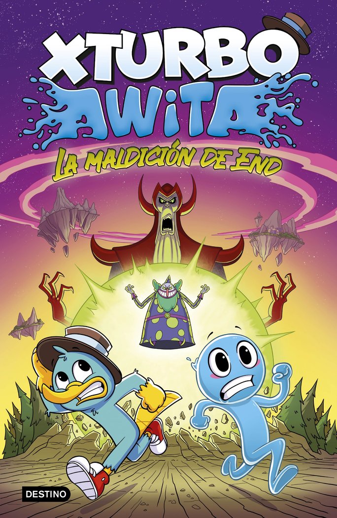 XTURBO Y AWITA. LA MALDICION DE END, de XTURBO | portada del libro