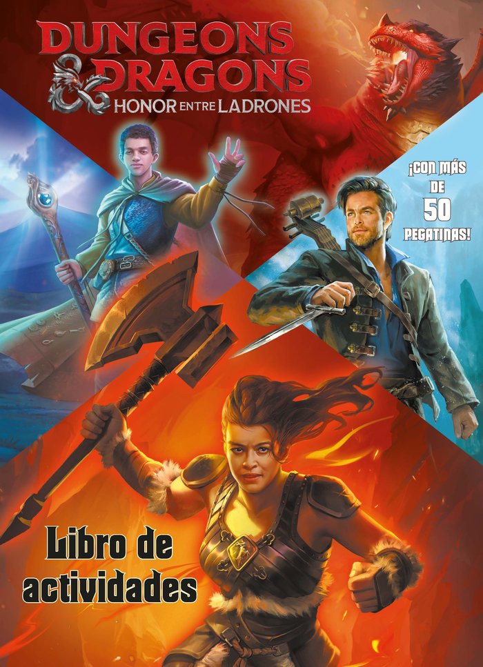DUNGEONS & DRAGONS. HONOR ENTRE LADRONES. LIBRO DE ACTIVIDADES, de DUNGEONS & DRAGONS | portada del libro