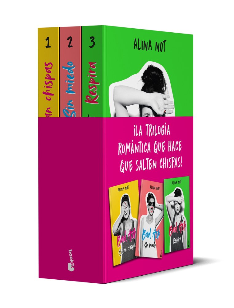 PACK BAD ASH TRILOGIA, de ALINA NOT | portada del libro