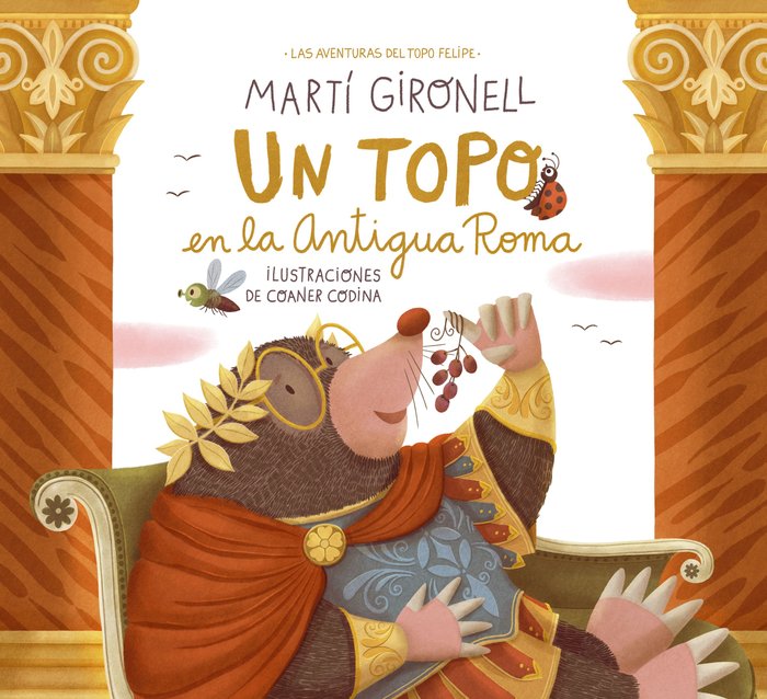 UN TOPO EN LA ANTIGUA ROMA, de GIRONELL, MARTI | portada del libro