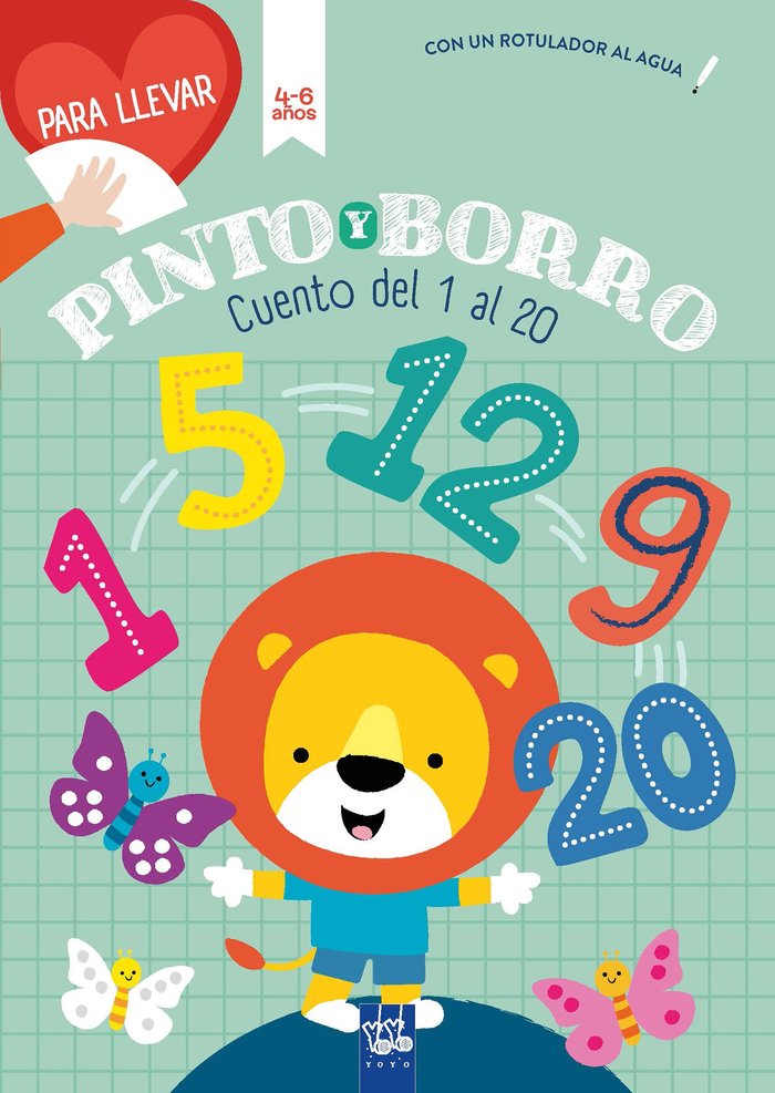 CUENTO DEL 1 AL 20. 4-6 AÑOS, de YOYO | portada del libro