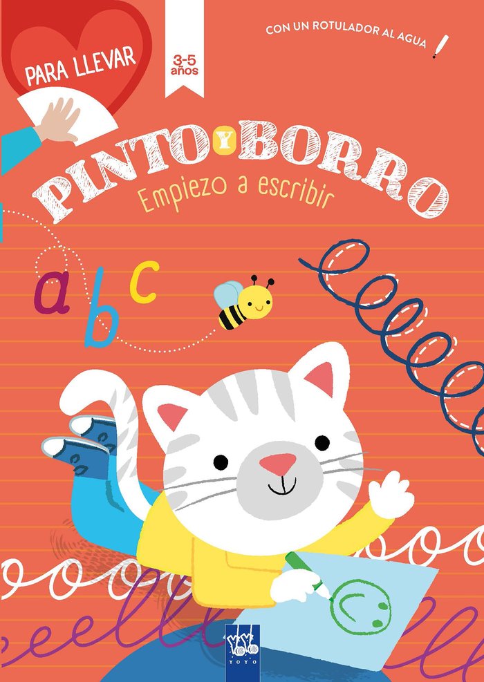 EMPIEZO A ESCRIBIR. 3-5 AÑOS, de YOYO | portada del libro