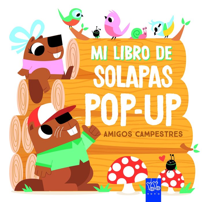 AMIGOS CAMPESTRES, de YOYO | portada del libro