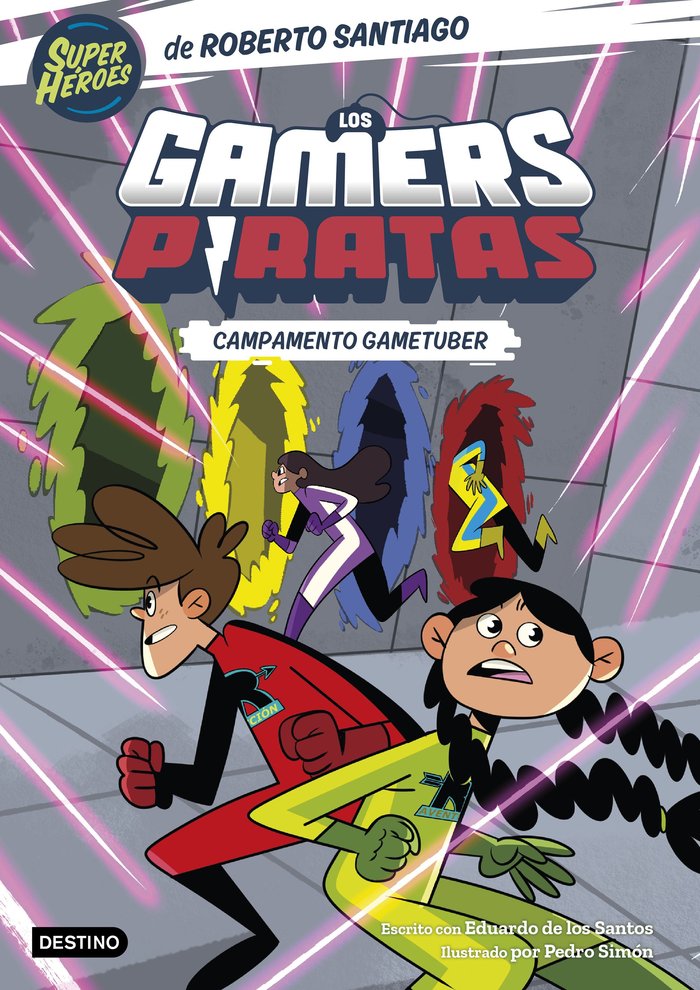LOS GAMERS PIRATAS 2. CAMPAMENTO GAMETUBER, de SANTIAGO, ROBERTO | portada del libro