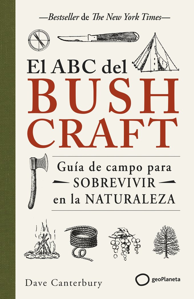 EL ABC DEL BUSHCRAFT, de DAVE CANTERBURY | portada del libro