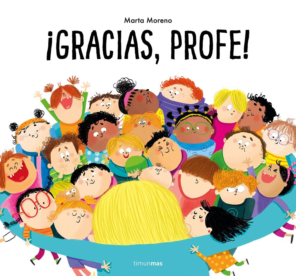 ¡GRACIAS, PROFE!, de MARTA MORENO | portada del libro