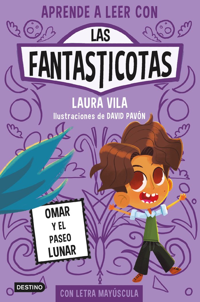 LAS FANTASTICOTAS. OMAR Y EL PASEO LUNAR, de LAURA VILA | portada del libro