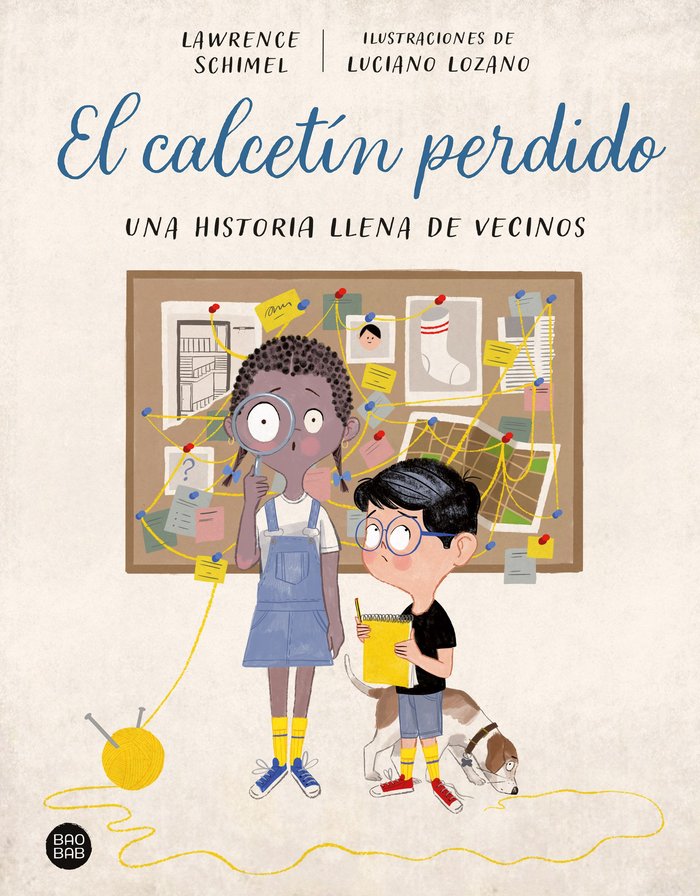 EL CALCETIN PERDIDO, de LAWRENCE SCHIMEL,LUCIANO LOZANO | portada del libro