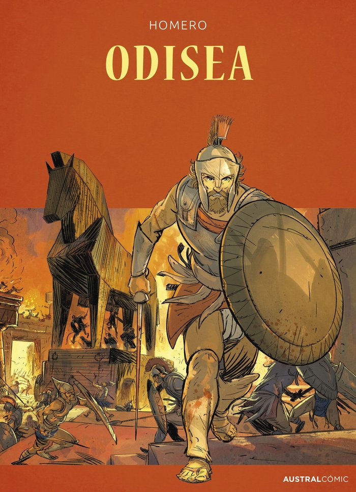 ODISEA (COMIC), de HOMERO | portada del libro