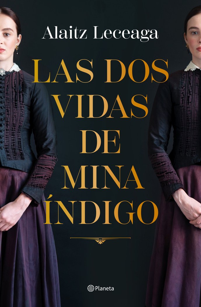 LAS DOS VIDAS DE MINA INDIGO, de ALAITZ LECEAGA | portada del libro