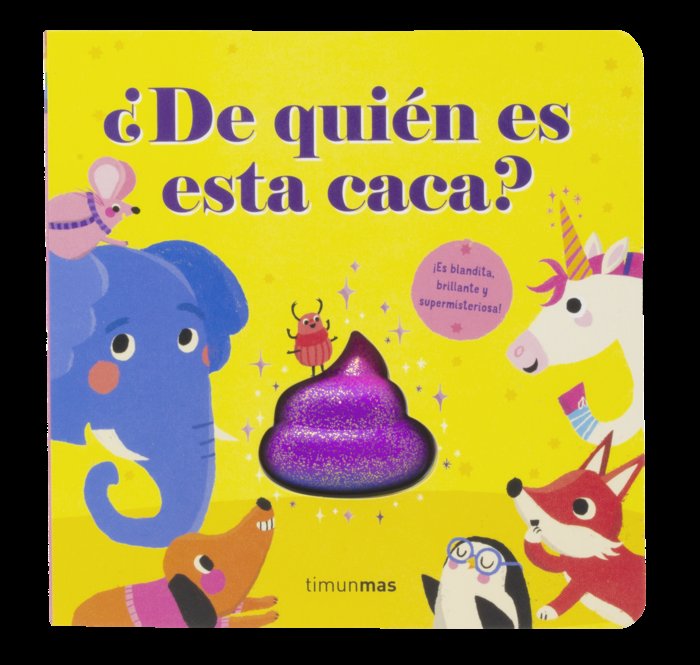 DE QUIEN ES ESTA CACA, de DANIELLE MCLEAN | portada del libro