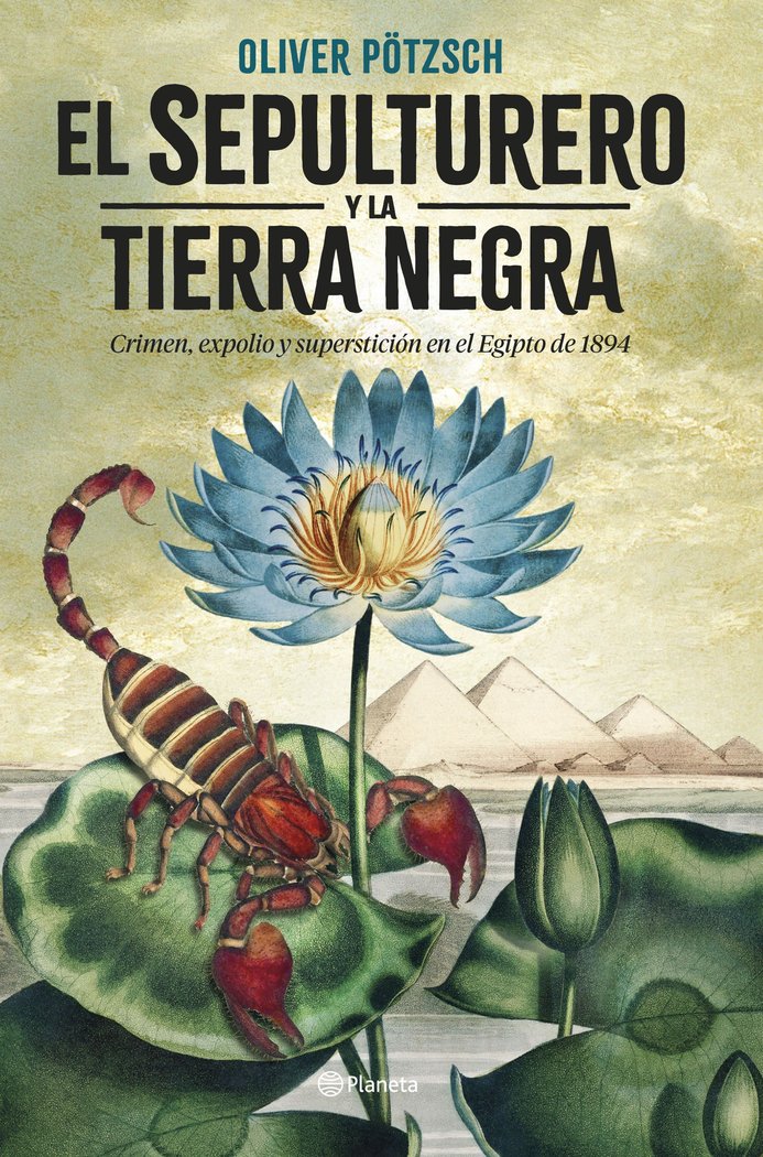 EL SEPULTURERO Y LA TIERRA NEGRA, de OLIVER PÖTZSCH | portada del libro