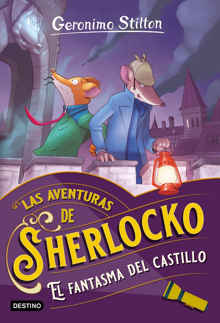 EL FANTASMA DEL CASTILLO, de GERONIMO STILTON | portada del libro