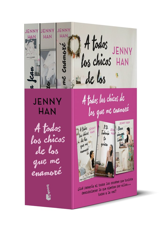 PACK A TODOS LOS CHICOS DE LOS QUE ME ENAMORE, de JENNY HAN | portada del libro